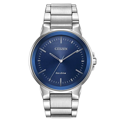 Citizen bj6510-51l axiom men s watch silver 41mm stainless steel