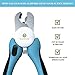 SunGrow No Pain Dog Nail Clipper - Safety Switch Lock to Prevent Over Cut - 5-Minutes to Professional Grooming - Razor Sharp Blade for Clean Cut (Dog Nail Trimmer)