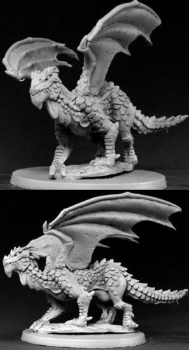 Dark Heaven Legends: Young Swamp Dragon by Reaper
