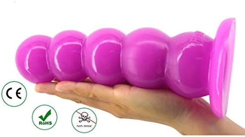 Silicone Waterproof A_n_à_l_Beads for Beginner Women Men (Color : Purple)