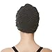 Beemo Women’s Latex Swim Cap – Rubber Bathing Hat - Black