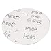 Uxcell a16031000ux1154 5inch Dia 800 Grit 8 Holes Sanding Disc Sandpaper (Pack of 50)