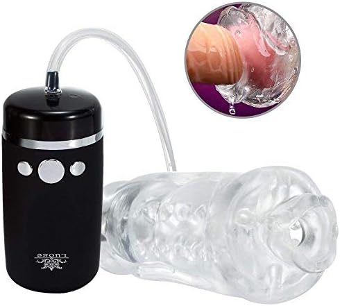 JackYang Perfect Size Automatical Strong Sucking Powerful Rotating&Thrusting Electric Suction Cup Electric Male-Strôker Sleeve with 10 Speeds&Frequency Vǐbration and Female Moans USB Rechargeable Plea