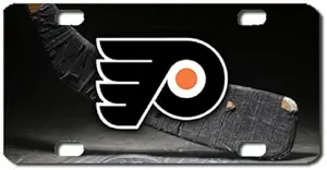 MYDply Flyers Hockey Apple Mini License Plate Motorcycles, ATVs, Bicycles and Kiddie Cars. Great Gift Idea Philadelphia