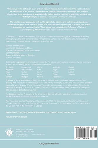 Philosophy of Science: Contemporary Readings (Routledge Contemporary Readings in Philosophy) - //medicalbooks.filipinodoctors.org