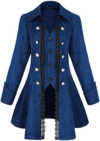 Amazon.com: Diajosa cos Women Double Breasted Victorian Steampunk