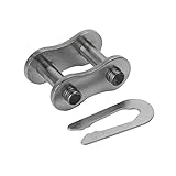 4-PIECES 35 SS Connecting Link, Stainless Steel 3/8