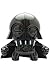 BulbBotz Star Wars Darth Vader Kids Light up Alarm Clock | Black/Gray | Plastic | 7.5 inches Tall | LCD Display | boy Girl | Official