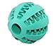 Leeaw Dog Ball Soft Rubber Training Playing Chew Toys Tooth Cleaning Balls, Blue