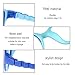 Kids Glasses Frame Unbreakable Smart Looks Cute Blue Eyewear Frame with Clear Square Lens for Boys Girls(Age 2-5)