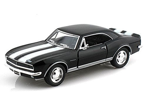 1967 Chevrolet Camaro Z-28 Collectible Car Toy (Black with White Stripes)