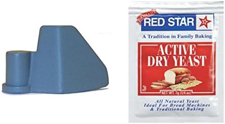 Sunbeam Oster Part Number 102530-000-000 103343-002-000 108962-000-000 Kneading Paddle Dough Hook Mixing Blade - See Description for Complete Model List [Kneader/Yeast Bundle]