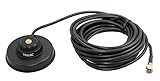 New Tram 1233 Black MUHF Motorola Mini-UHF 3 1/4