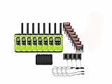 Motorola FRS/GMRS T600 Two-Way Radios / Walkie Talkies - Rechargeable & Fully Waterproof 8 PACK