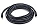 Monoprice 15ft Premium 3.5mm Stereo Male to 3.5mm Stereo Female 22AWG Extension Cable (Gold Plated) - Black