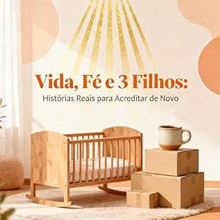 Livro Vida, Fé e 3 Filhos: Histórias Reais para Acreditar de Novo