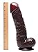 The Forearm Huge Suction Cup Dildo Black
