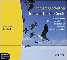 Balsam Fur Die Seele 100 Uberraschende Weisheitsgeschichten Die Jeden Tag Ein Wenig Glucklicher Machen 1 Cd Amazon De Lechleitner Norbert Ritter Ulrich Bucher
