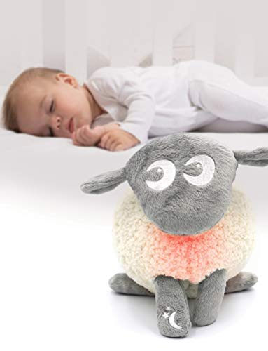 Sweet Dreamers, Ewan The Shushing Sheep - Crib Sleep Soother, Baby White Noise and Shusher Sound Machine with Cry Sensor and Night Light - Thumbnail 4