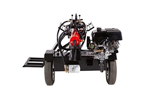 37-Ton Horizontal Gas Log Splitter, 420cc 15hp Engine Electric Start w/ Log Lift & Catcher - Thumbnail 2