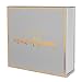Crisky Silver Maid of Honor Proposal Box with Gold Foiled Text | 1 Empty Boxes | Perfect for Will You Be My Maid of Honor Gift and Wedding Present