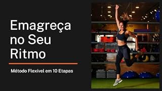 Livro Emagreça no Seu Ritmo – Método Flexível em 10 Etapas