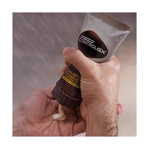 Just for men Control GX, Grey Reducing 2-in-1 Shampoo & Conditioner for Grey Hair – All Shades, 147 ml