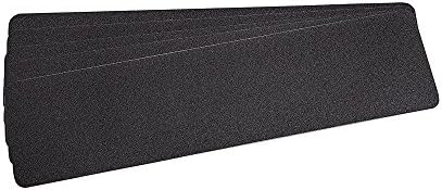 Black Anti Slip Traction Tape for Stairs,Strong Adhesive Non Slip Flooring Safety Tape,Indoor or Outdoor(6" X 24") Pack of 5