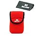 MegaGear MG041 Ultra Light Neoprene Camera Case compatible with Canon PowerShot SX740 HS, SX730 HS, SX720 HS, SX710 HS, SX700 HS, Sony Cyber-shot DSC-HX60V - Red