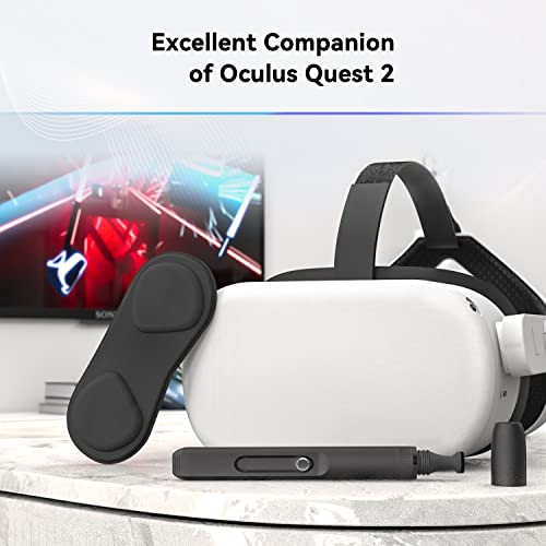 Lens Cleaning Pen and Lens Cover Compatible with Meta/Oculus Quest 2