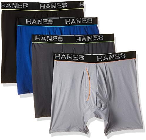 Hanes Comfort Flex Fit Breathable Mesh Boxer Briefs Assorted