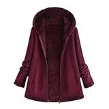 Harpi Women's Fashion Winter Plush Hoodie Coats