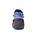 Zutano Unisex Baby Cotton Color Block Bootie,3M (0-3 Months),Navy/Periwinkle/Red