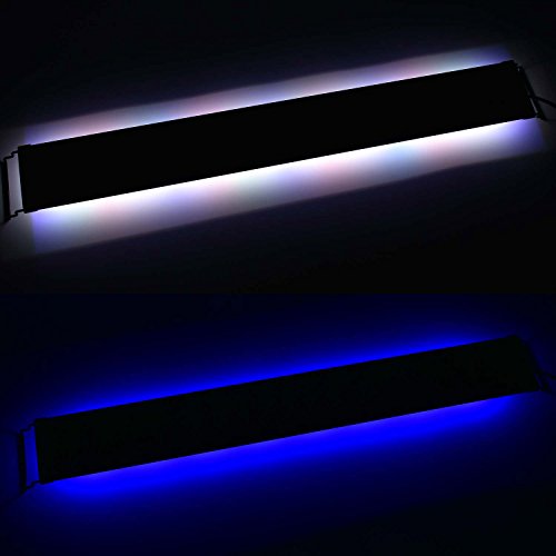 Zeiger Eco 36" Full Spectrum Multi-Color 129 LED Aquarium Light for 36-48 inches 90cm-120cm Freshwater Saltwater Fish Tank Lamp for Plant Reptile - Thumbnail 5