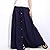 A-Line Casual Button Flare Skirt for Women Full Length Long Maxi Skirts