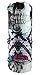 Festie Fever Flower Skull Rave Bandana Multifunctional Seamless Mask