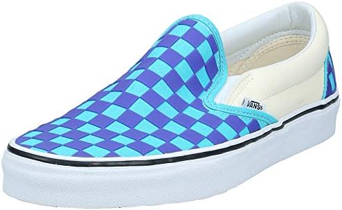 magenta checkered vans