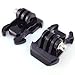 Wiseup 2x Black Buckle Basic Strap Mount Clips for GoPro HD Hero 4 3+ 3 2 1 Sport Camera