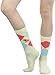 ToBeInStyle Women's Pack of 6 Crew Socks - Scottish Terrier - Size 9-11