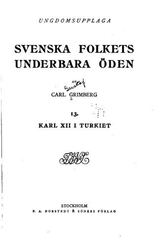 Svenska folkets underbara öden (Swedish Edition)