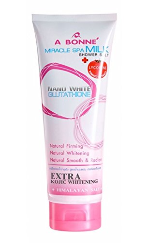 A bonne miracle spa milk shower salt nano white glutath…