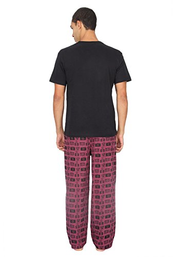 nuteez camera pyjama set for men