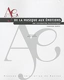 Image de De la musique aux émotions (French Edition)