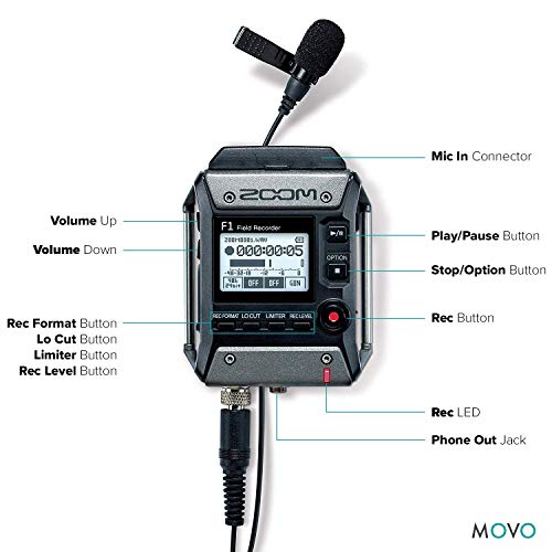 4 Recorder+Shotgun+Lavalier+Microphone+Windscreens