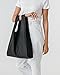 BAGGU Standard Reusable Shopping Bag (One Size, Black)