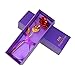 Rose Flower, Rainbow Rose Flower Present, 24K Eternal Golden Plated Rose with Luxury Gift Box, Great Gift Idea for Women, Gift for Mom, Mother's Day, Valentine's Day, Birthday, Anniversary