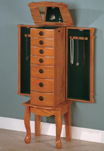Coaster Traditional Jewelry Armoire
