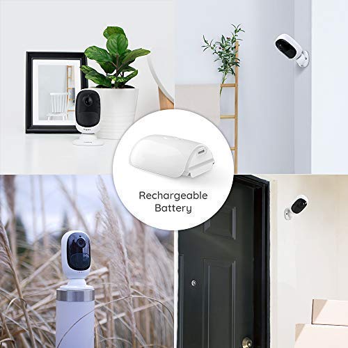 REOLINK Argus 2 | Outdoor Wireless Security Camera, Rechargeable Battery/Solar-Powered |1080p HD|Wire-Free 2-Way Audio| Starlight Color Night Vision w/PIR Motion Sensor & SD Socket
