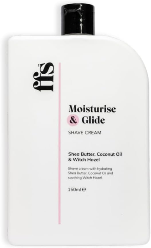 FFS Moisturise & Glide Shaving Cream for Women 150ml with Shea Butter