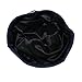 Satin Life Elastic Band Women's Soft Slouchy Satin Lined Hat Beanie Cap (Navy)